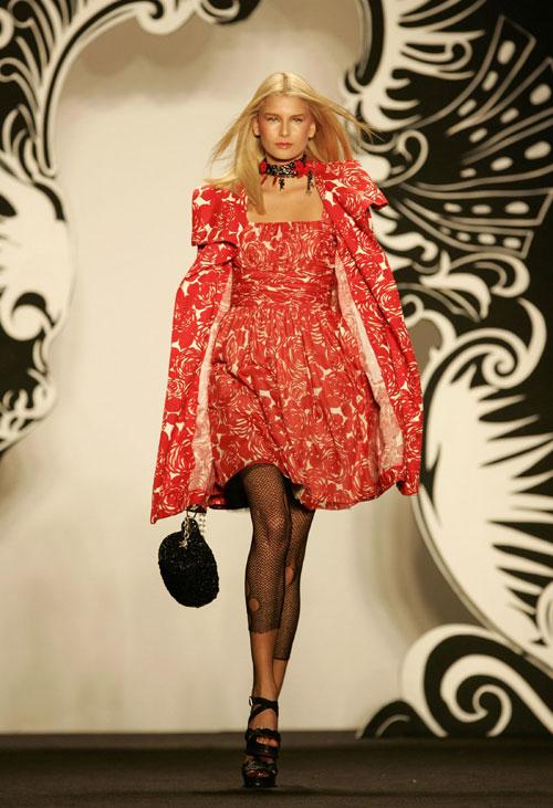 Anna Sui's spring collection 2007