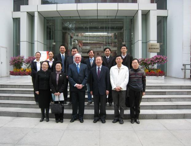 Dr. Robert Owen from AMBA Visiting Management School of JNU