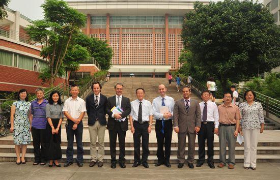Delegation of French Consulate General to Guangzhou Came to Visit SCAU