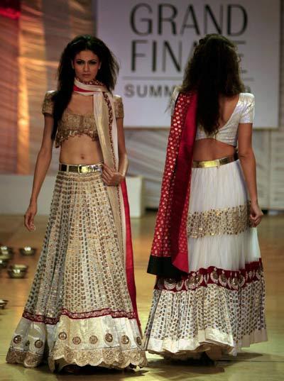 Grand finale of Lakme fashion week in Mumbai