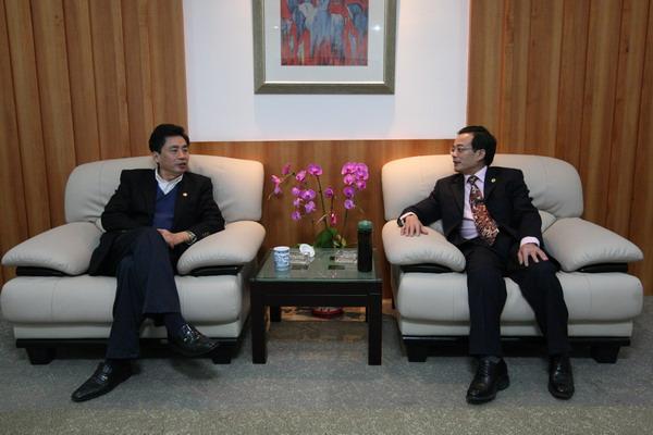 President Xie Heping Paid a Visit to ZSTU