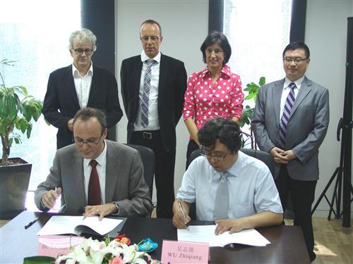 Art School President of University of Bern visited Tongji University