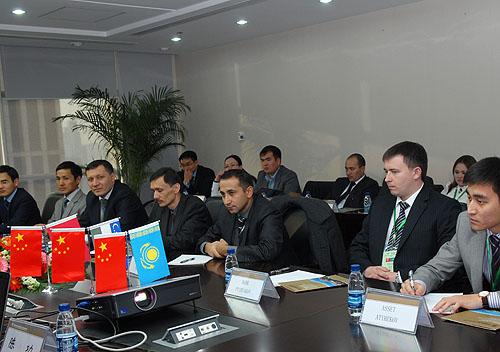 Members of Ministry of Commerce Seminar on Contractors of National Projects in Central Asian Visit CGGC