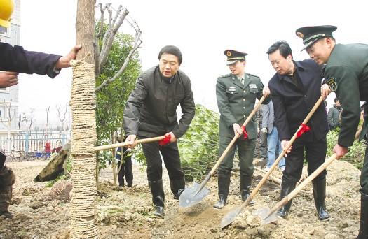 2011 Spring Compulsory Forestation of Jiangyin has been started