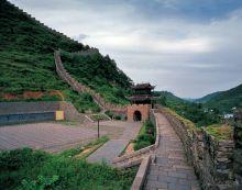 The seedling travels at boundary the Great Wall  Western Hunan of China
