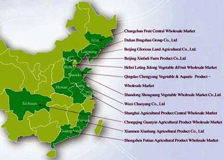 95% of fresh produce sales in China take place via traditional markets