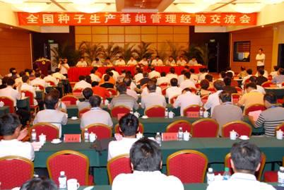 Experience Exchanging Meeting and On-the-spot Meeting of Seed Production Bases Held in Yi Huang