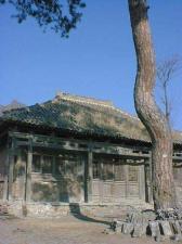 The efficacious temple of high mountain travels  Beijing of China