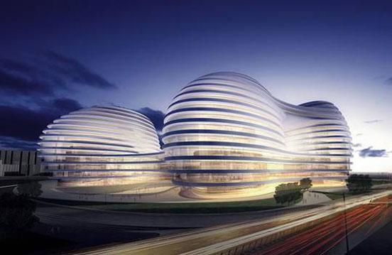 Chaoyangmen Beijing SOHO III by Zaha Hadid Architects
