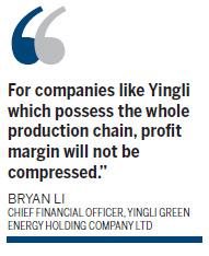 Yingli Green Energy scales up its output