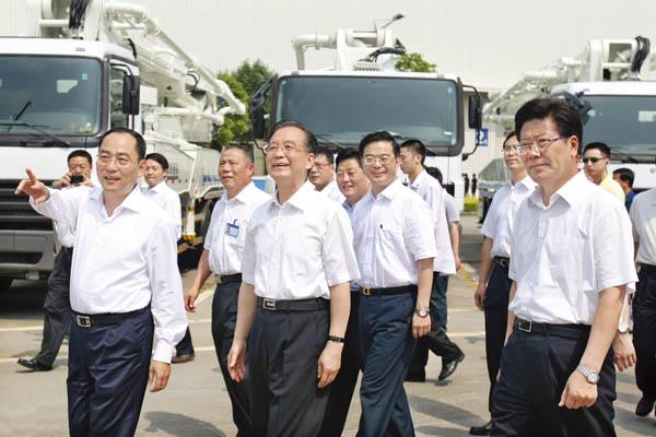 Premier Wen Jiabao: You will Reach the Peak of the World's Heavy Machinery