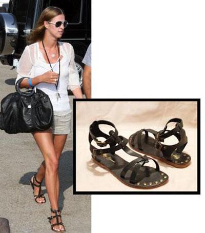 Gladiator sandals trend and how celebs wear them