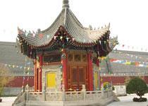 The wide benevolence temple travels  Xi   an of China