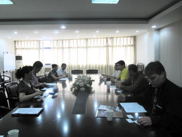Professor Delegation from the University of Iowa Paid a Visit