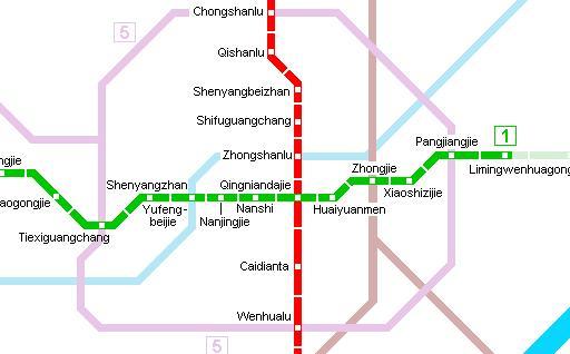 138 metros dealt with Shenyang