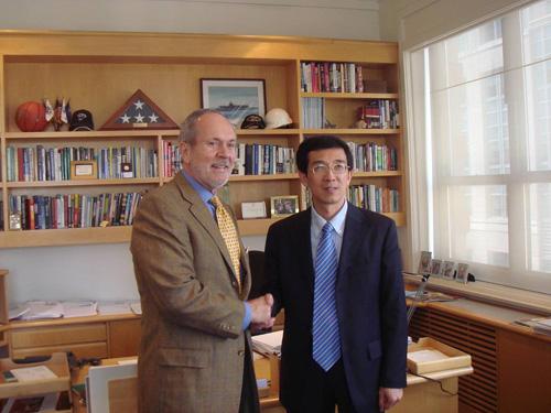 Visit  of  President  Yang  Zhen  and  his  delegation  to  New  York  Institute  of  Technology  and  New  York  University