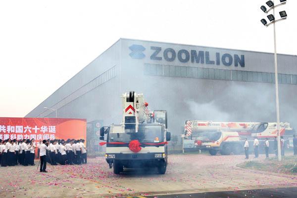 ZOOMLION Assist on Entire Shoot for Military Parade--to be continued