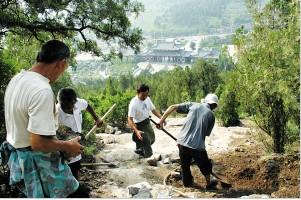A new trail to be built on Qianfo Mountain