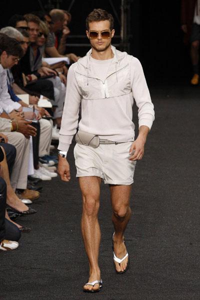 Louis Vuitton men's Spring-Summer 2010 fashion collection in Paris