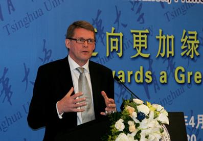 Finland's Prime Minister Delivers Tsinghua Global Vision Lecture