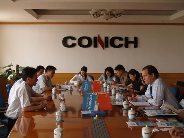 The delegation of The American Chamber of Commercein China have visited the company