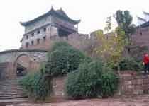 The gate tower of north gate travels  Western Hunan of China