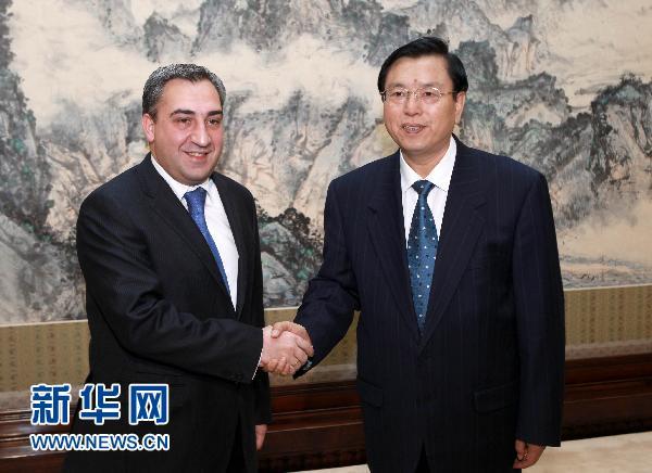 Georgian Prime Minister meets Vice Premier of the People's Republic of China