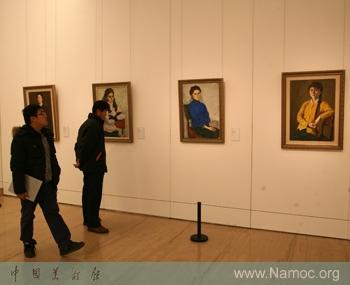 Cai Jimin holds an oil painting exhibition