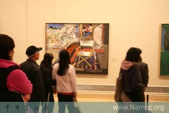 Wang Jianguo holds an oil painting exhibition