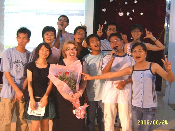 Farewell Party for Departing Foreign Teachers