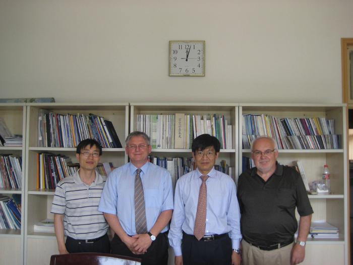Visit by the Vice-President of the University of Augsburg, Germany