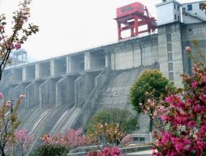 Travel in the ecological tourist zone of industry of Huanglong power plant  Shiyan of China