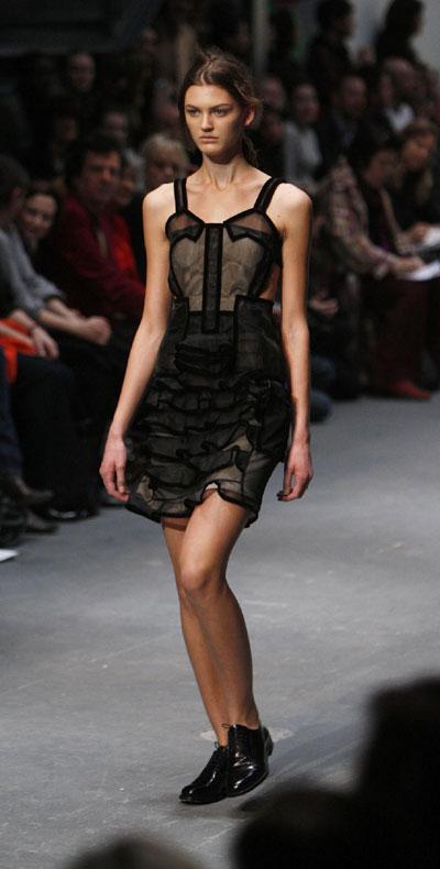 Christopher kane 2009 A/W collection at London Fashion Week