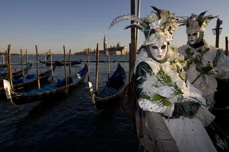 The Venetian Carnival in Venice