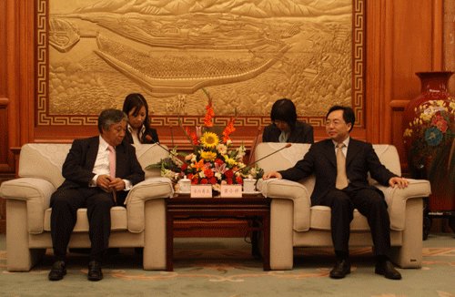 Mitsui Vice President Visits Sichuan