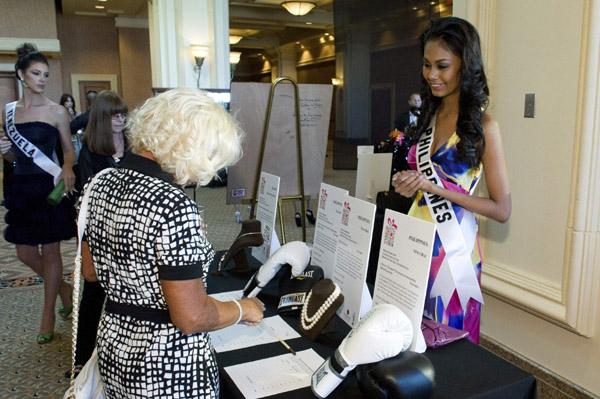 Miss Universe National Gift Auction held in Las Vegas