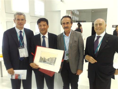 Vice President Chen Xiaolong Attends Activity in Venice Pavilion