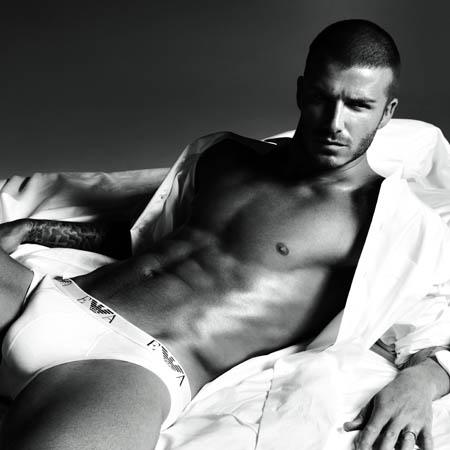 David Beckham launching underwear line