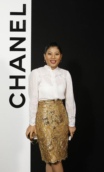 Celebs at Chanel fashion show
