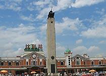 The offices and men monument died in battle of the Red Army of Soviet Union travels  Shenyang of China