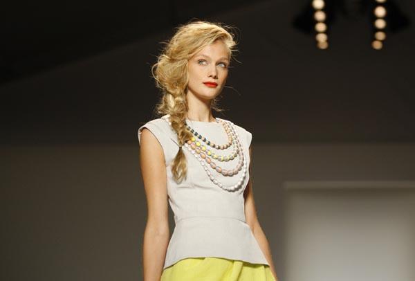 Lela Rose Spring 2011 collection displayed at NY Fashion Week