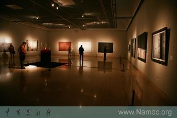 YingTianqi holds an artistic exhibition