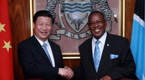China, Botswana Sign Cooperation Deals