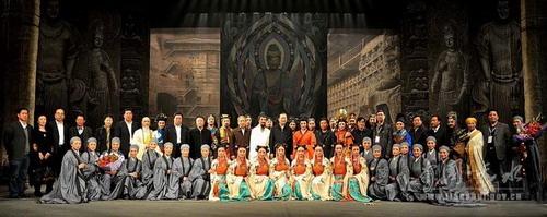 The Hymn of Maiji Mountain shows at Mei Lanfang Theatre of Beijing