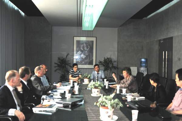 Delegation of Anhalt University of Applied Sciences Visited Jiangnan University