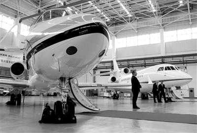 China approves 1st service base for business jets