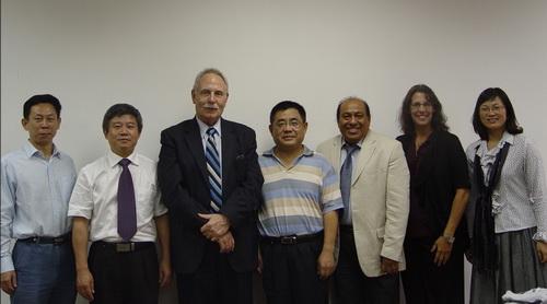 Dr. Robert Camp from Indiana University of Pennsylvania Visited SCAU