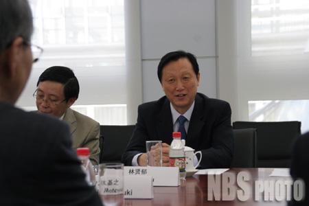 Mr. Lin Xianyu Met with Japanese Statistical Delegation