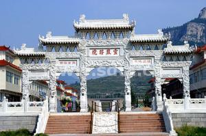 The mountain temple of efficacious rock travels  Suzhou of China