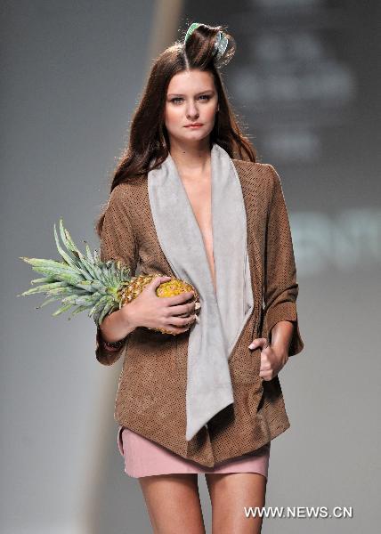 Bohento takes food to runway at Madrid Fashion Week